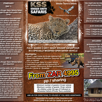2 Day 1 Night Kruger Safari